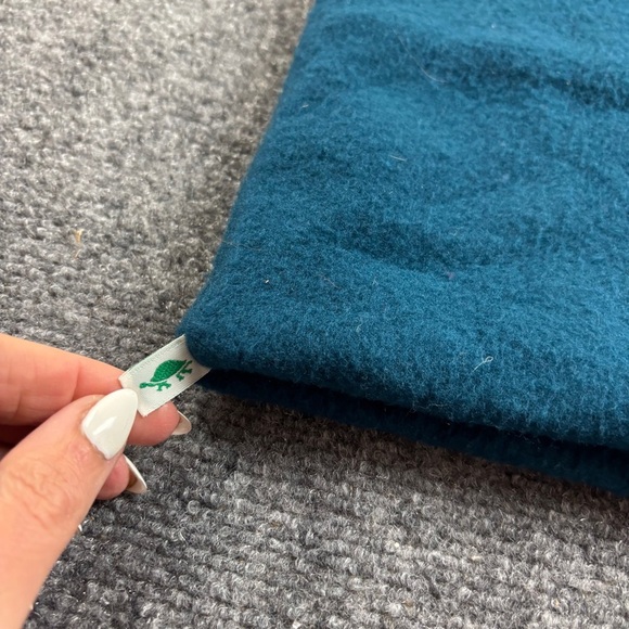 TURTLE FUR Fleece Neck Gator Teal One Size Fits Most - Picture 3 of 6